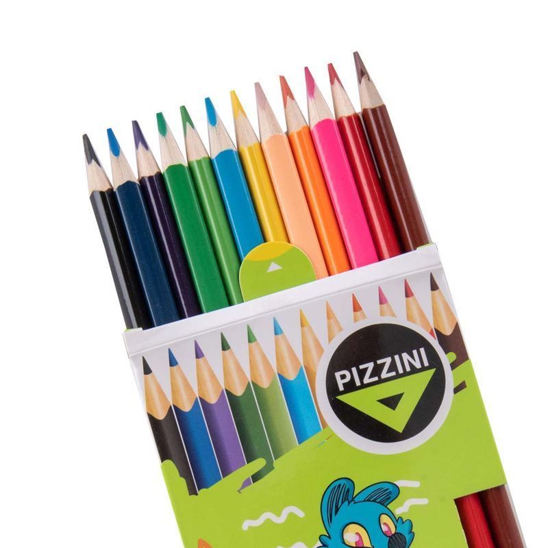 Lapices De Colores Acuarelables Pizzini x 12