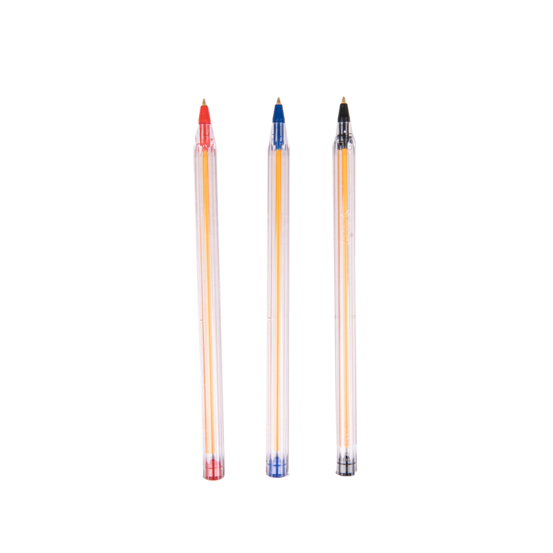 BOLIGRAFO BIC NARANJA FINE ROJO