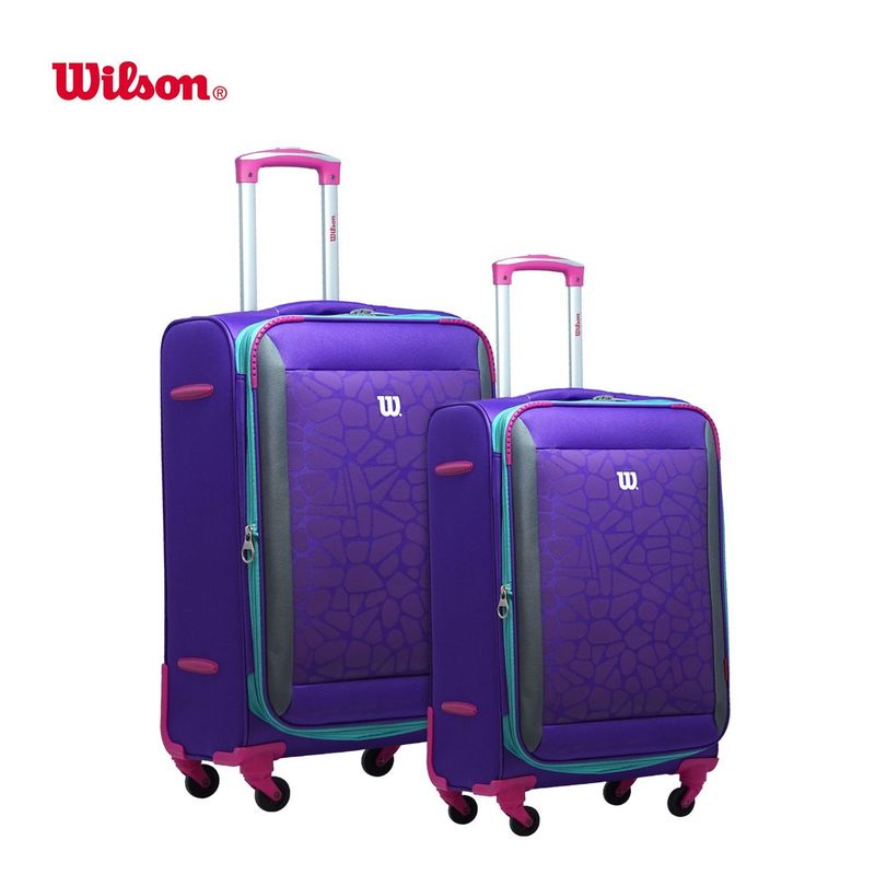 VALIJA WILSON (65.1707P/2) 20 PULGADAS EVA JASPEADA VIOLETA | Librería  Centro
