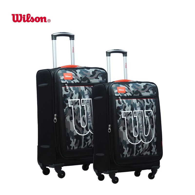 VALIJA WILSON (65.1713N/2) 20 PULGADAS EVA CAMUFLADA NEGRA | Librería Centro